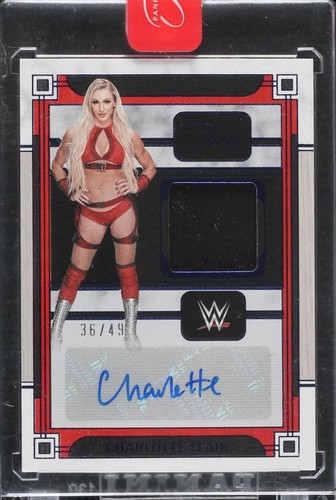 2024 Panini Three Count WWE - Charlotte #MA-CFL