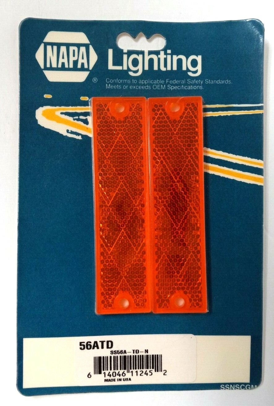 クラシック REFLEXE New Vintage Napa Orange Lighting Reflector 56ATD NOS | eBay