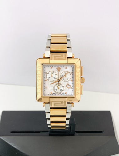 Versace Women's 88C80SD497S089 Reve Carre Chronograph Rose Versace Women's 88C80SD497S089 Reve Carre Chronograph Rose