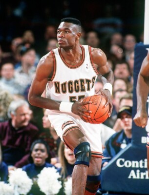 Denver Nuggets Dikembe Mutombo 8x10 Photo NBA Basketball Print #2