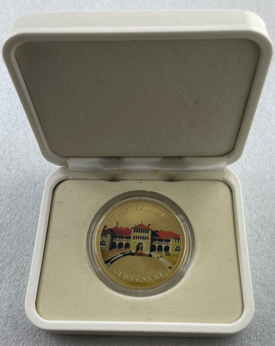 The Perth Mint 1899-1999 Gold Colour Centenary Medallion