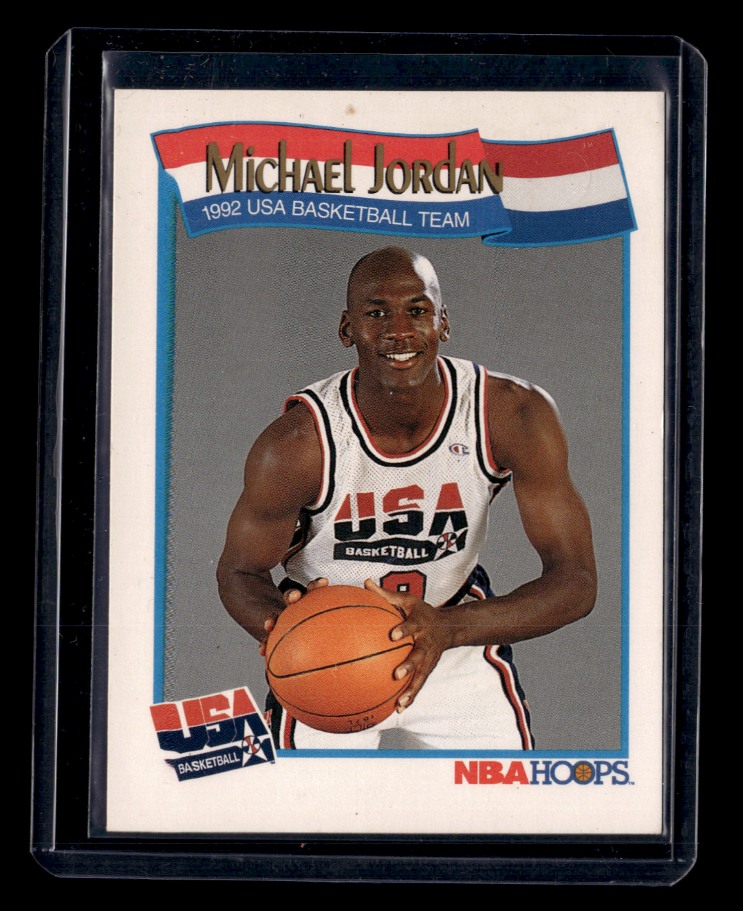 MICHAEL JORDAN 1991-92 NBA Hoops USA Basketball Card #579 | eBay