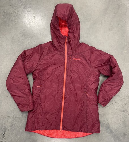 Pre-owned Patagonia Womens Das Light Hoody Jacket Roamer Red Size Xl Msrp $329