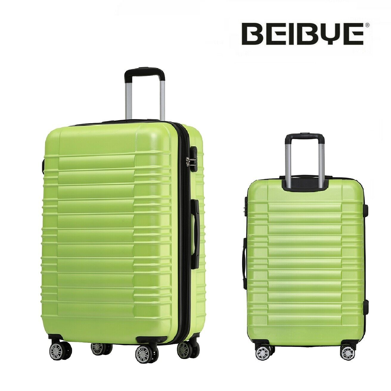 BEIBYE Koffer 2088 Hartschalenkoffer Trolley Kofferset Reisekoffer  M-L-XL-Set 