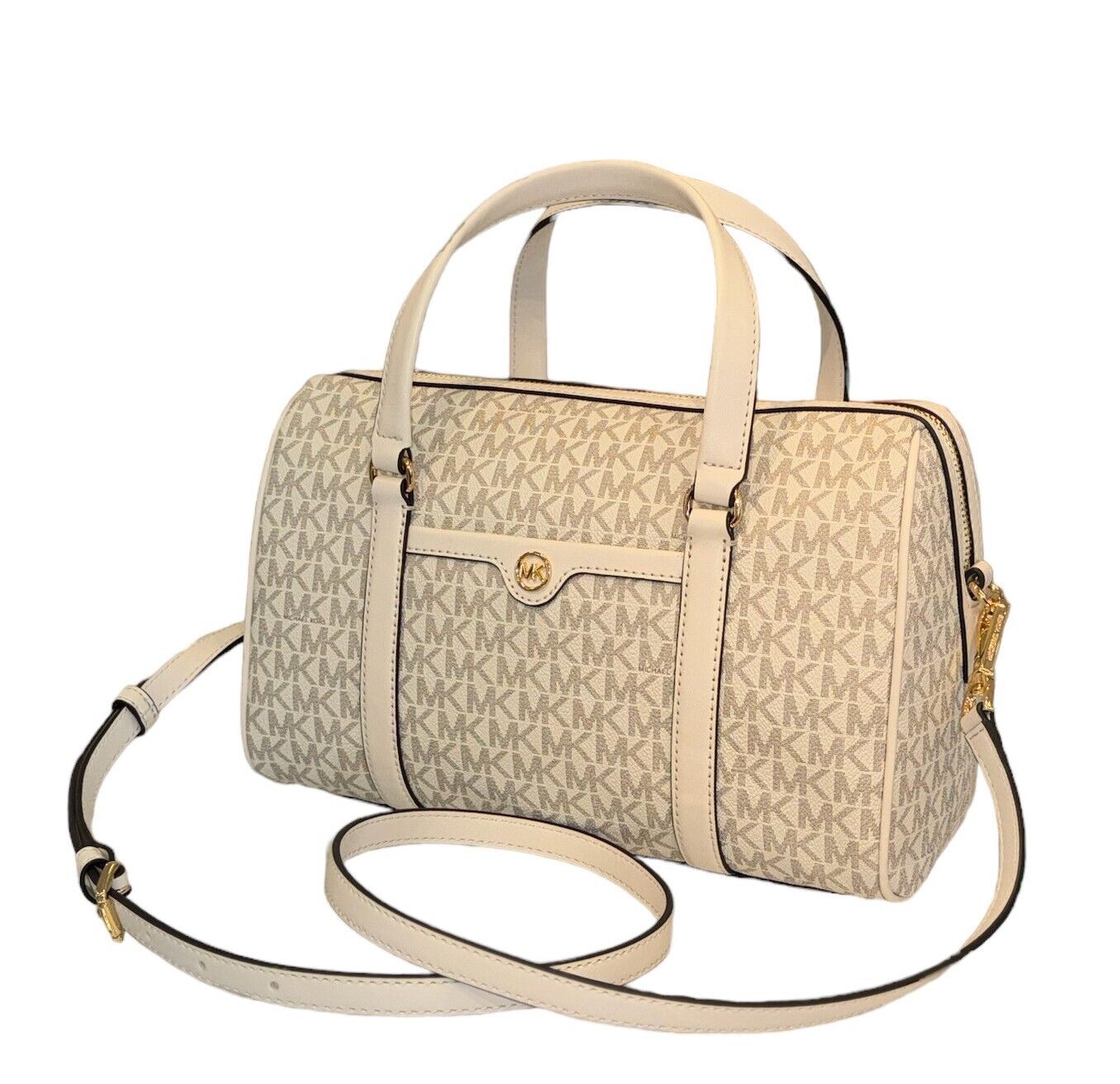 MICHAEL KORS JST TRAVEL MD DUFFLE SATCHEL SHOULDER CROSSBODY MICHAEL KORS JST TRAVEL MD DUFFLE SATCHEL SHOULDER CROSSBODY