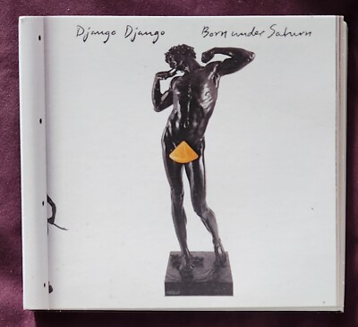 Django Django - Born Under Saturn - SIGNED by 4 Band Members - CD - Like New