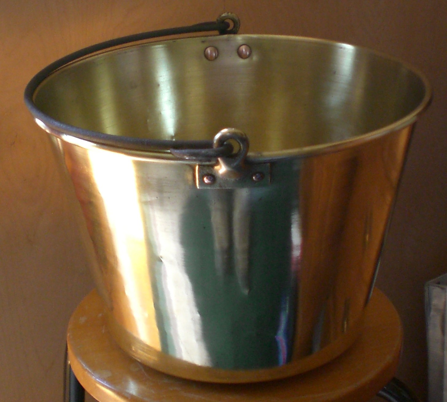 Antique American Brass Kettle No. 1
