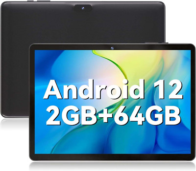 10.1'' WIFI Tablet Android 12 Tablets Pad 32G 64GB 128GB HD Quad-Core Dual Camera