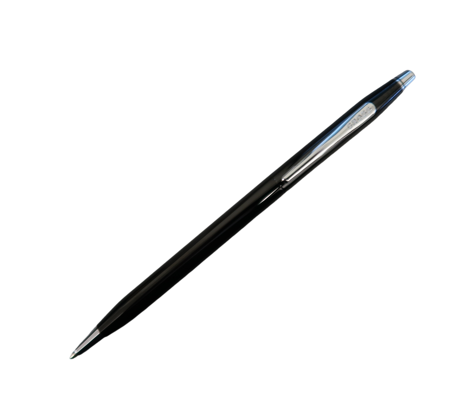 Cross Classic Century Black Lacquer Ballpoint Pen W Chrome