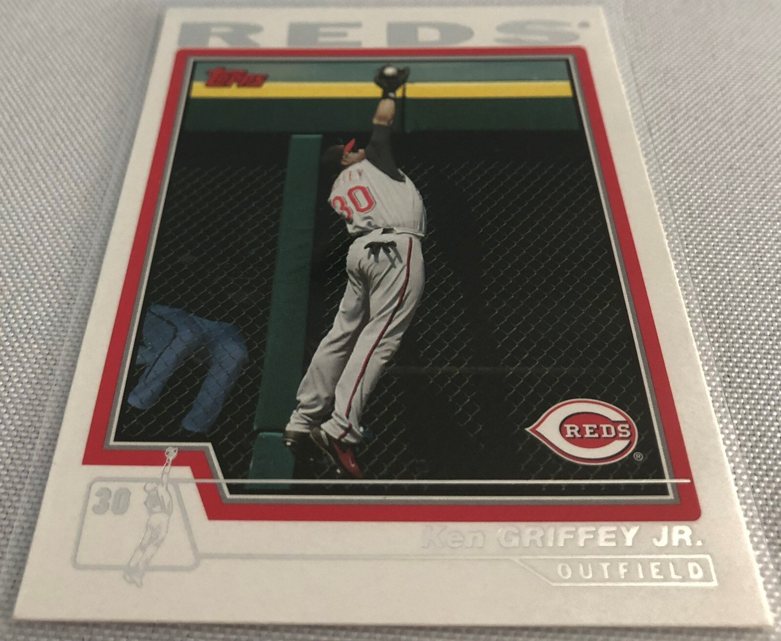2004 Topps Baseball Ken Griffey Jr. Cincinnati Reds base