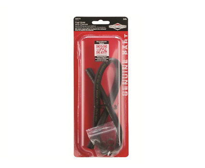 GENUINE Briggs & Stratton 25-Inch Fuel Line with 4 Clamps 5414K