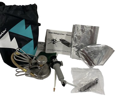 MSR Whisperlite Camp Camping White Gas Stove Backpacking New Vtg