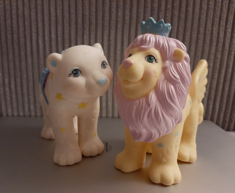 Moondreamers BÃ¤R Und LÃ¶We Vintage 1986 80er Wie My Little Pony Hasbro