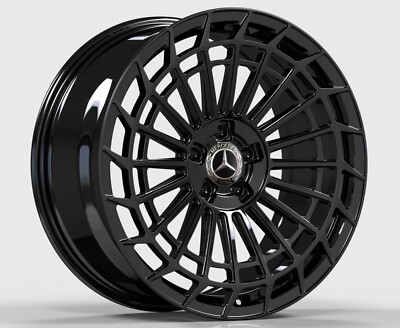 22'' ALT PL15 Forged Gloss Black wheels for Mercedes GT53 GT63