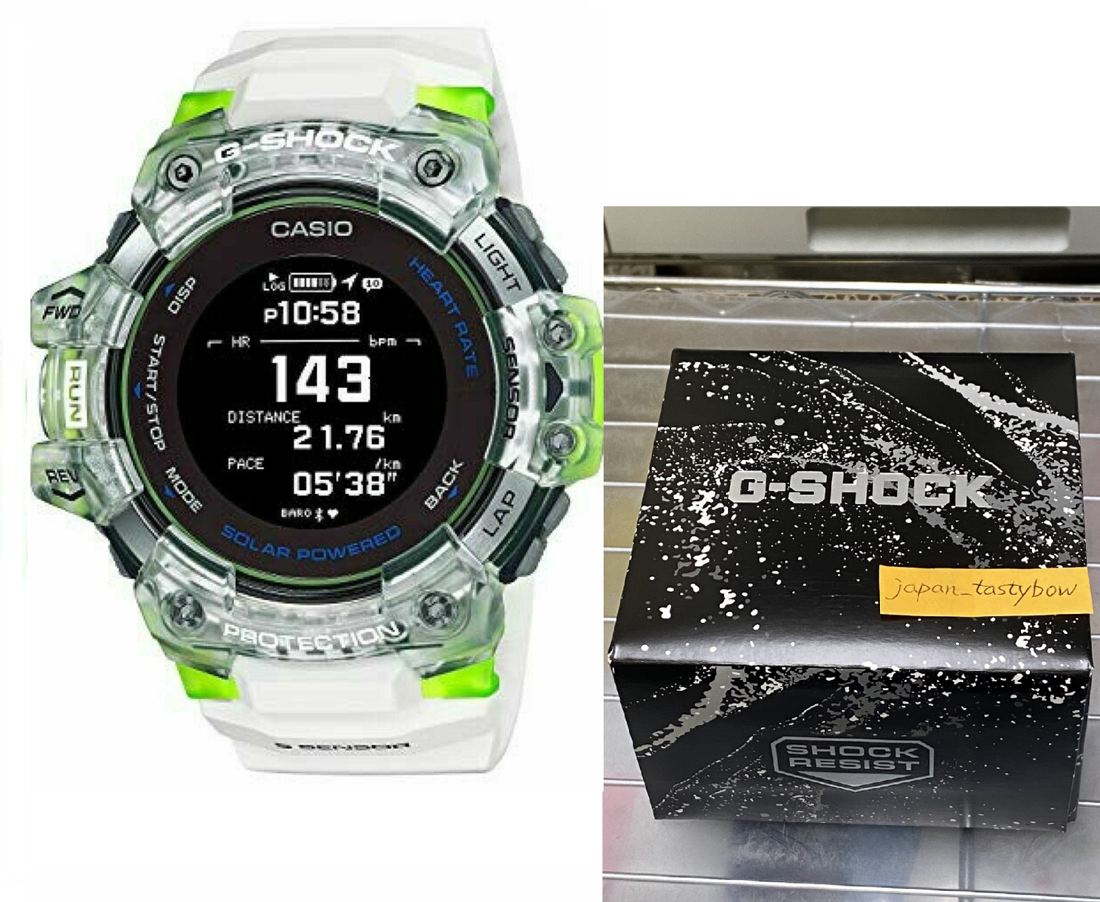 Pre-owned Casio Watch G-squad Gbd-h1000-7a9jr Men's