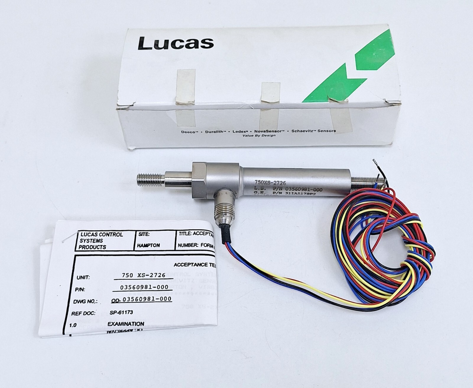 Lucas GE 311A5178P2 / 750XS-2726 / 03560981-000 Linear Lucas GE 311A5178P2 / 750XS-2726 / 03560981-000 Linear