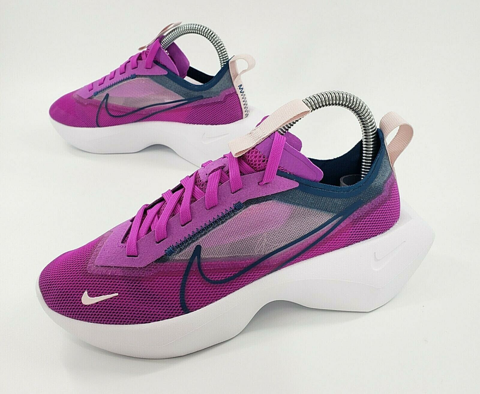 在庫確認必須!★WOMEN'S SHOE NIKE VISTA LITE Nike Women's Vista Lite Sneakers White/White-Laser Crimson