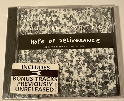 Paul McCartney - Hope of Deliverance - Maxi 4 tracks - CD - Still Sealed