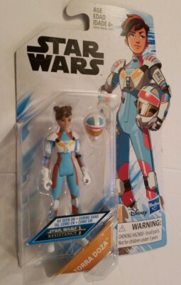 NEW Star Wars Star Wars: Resistance Animated Series 3.75-inch Torra Doza Figure