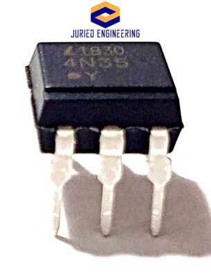 5PCS Lite-On 4N35 Optocouplers Phototransistor 30V IC New IC