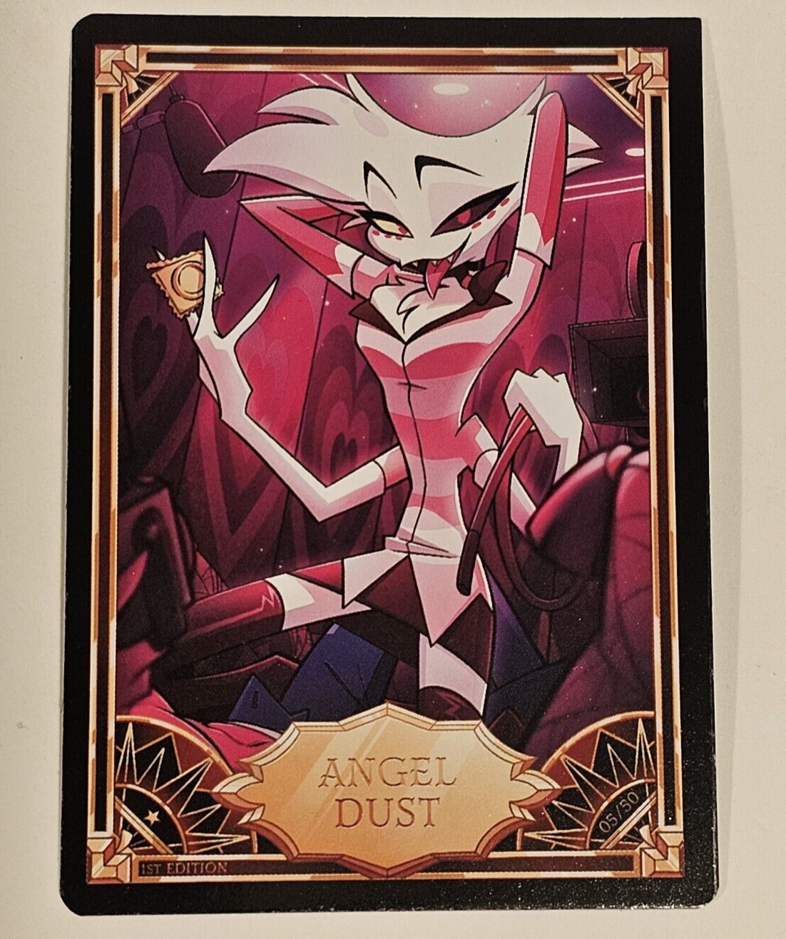 Hazbin Hotel Trading Card - ANGEL DUST 05/50 - 1st Edition