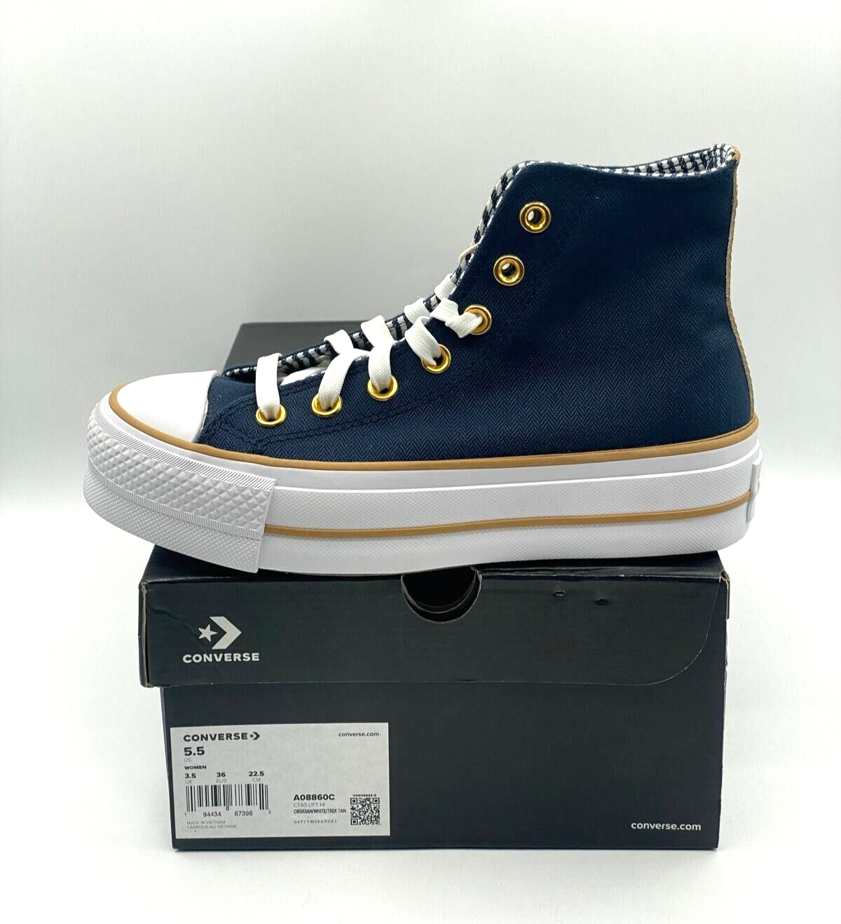 新品未使用品★CONVERSE ALL STAR R LIFTED HI24.5 Converse Chuck Taylor All Star Lift Retro Hi Women's Casual