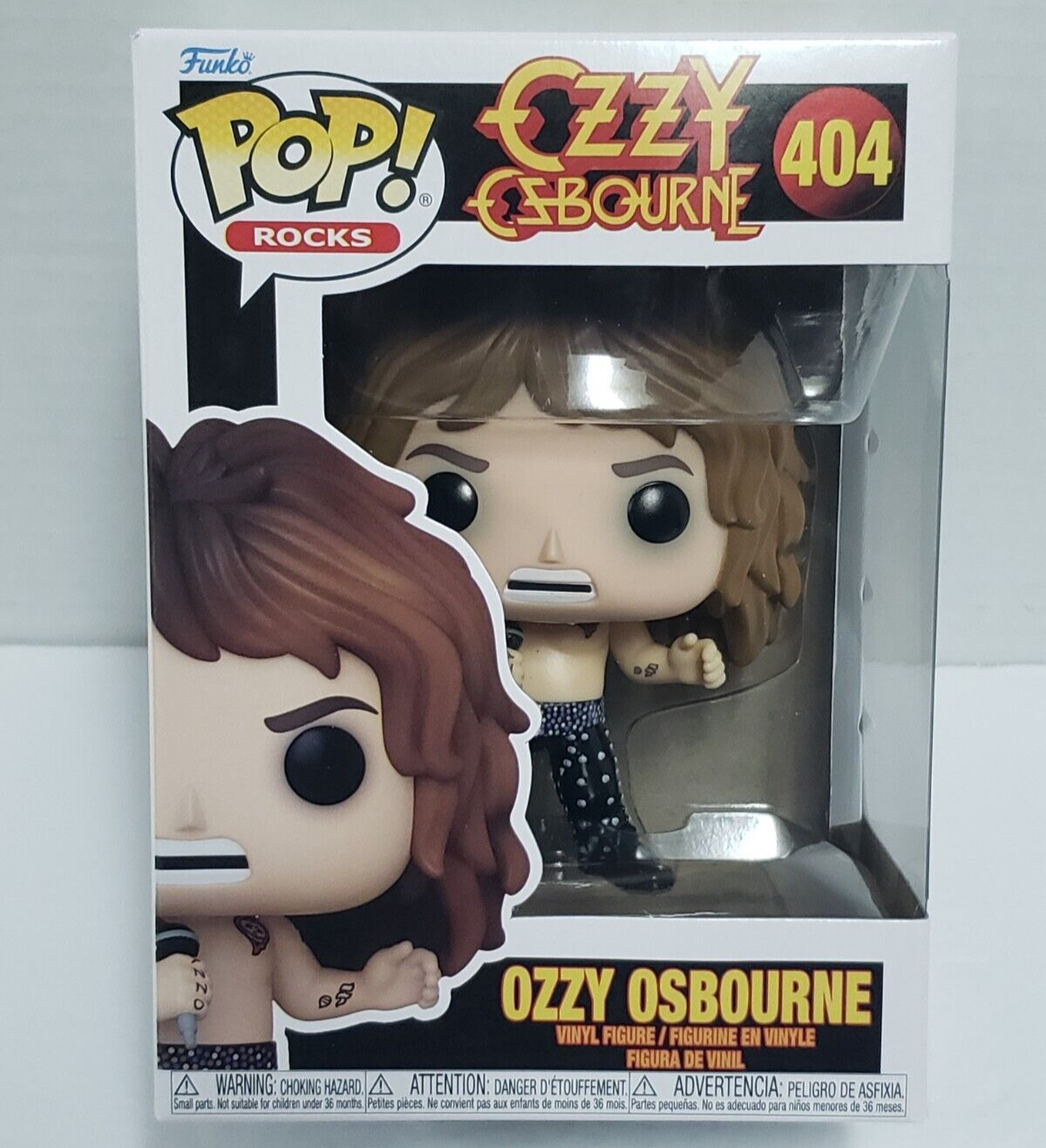 OZZY OSBOURNE - Funko POP! Rocks # 404 Collectible Vinyl