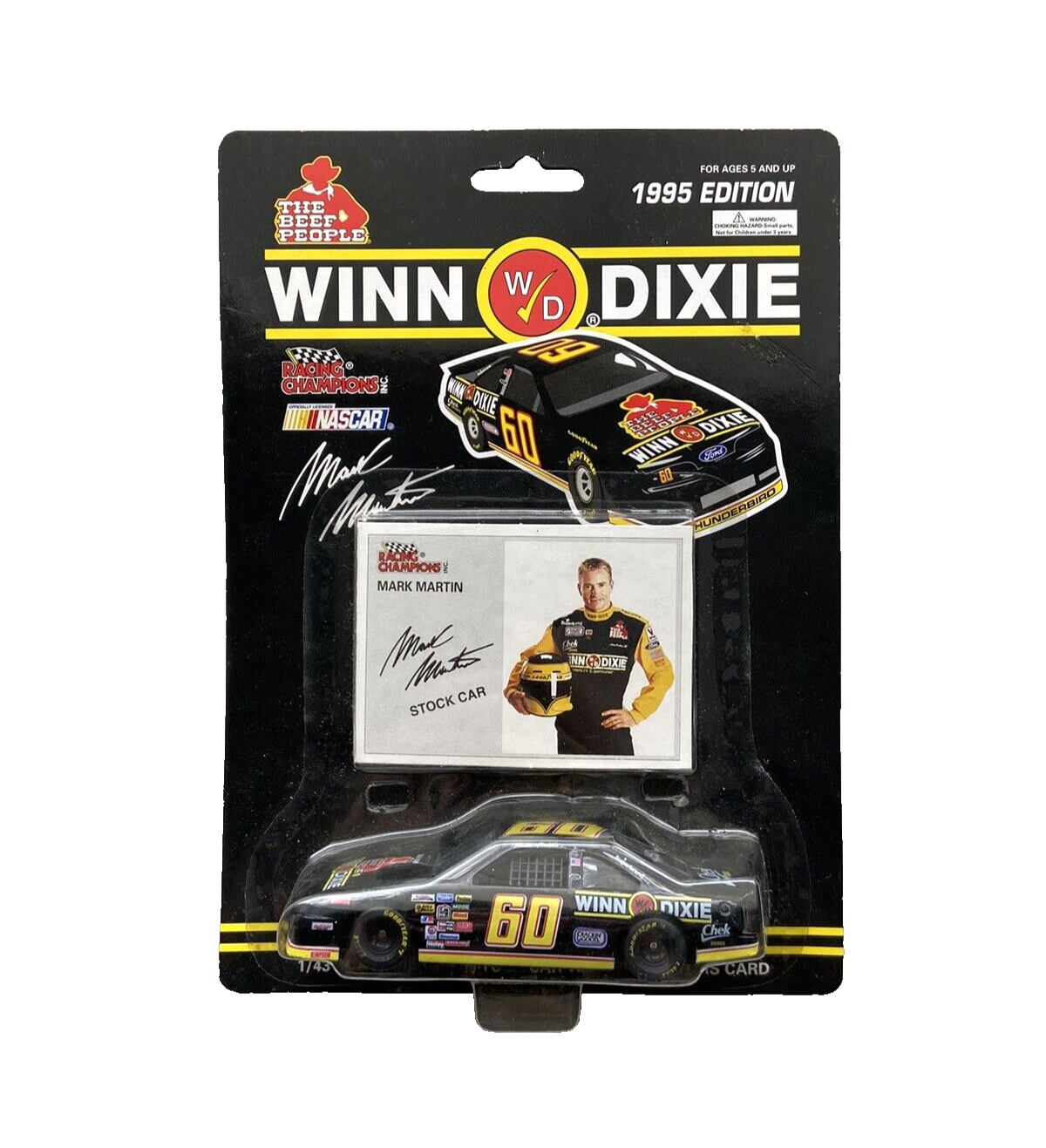 マーシャルクイーン　winner Racing Champions 1/64 NASCAR #60 Winn Dixie Mark Martin | eBay