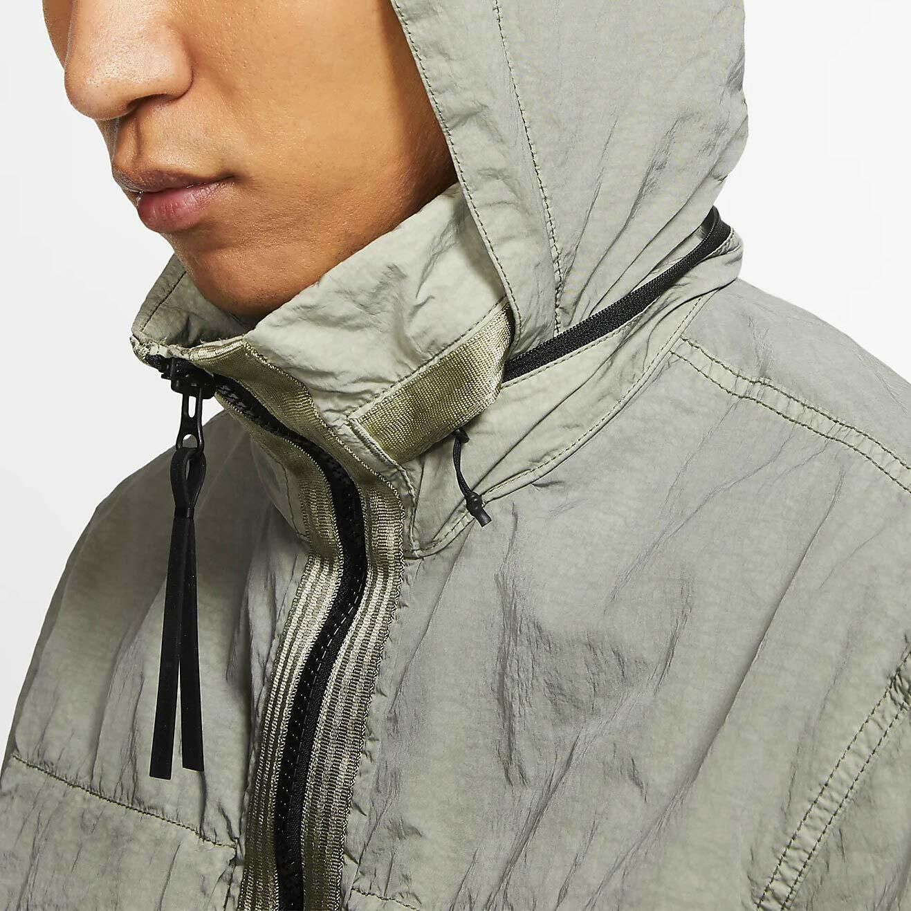 Pre-owned Nike Mens Nsw Tech Pack Jackets Dye Bv4430-371 Standard Fit S M In Green