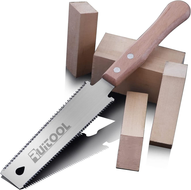 Japanese Hand Saw 6 Inch Double Edge Sided Pull Saw Ryoba SK5 Flexible