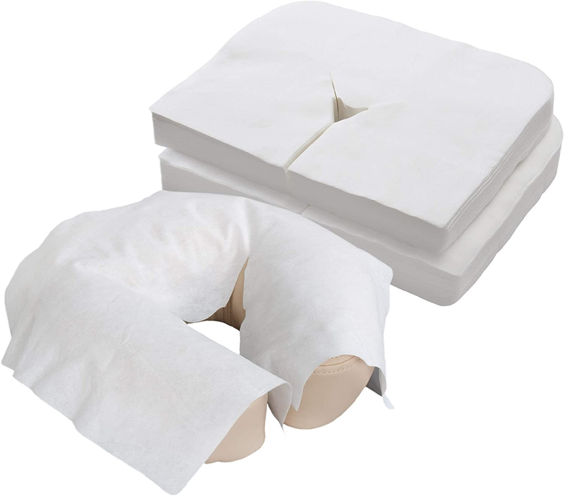 100 Massage Table Disposable Face Cradle Headrest Cover Sheets Earthlite NEW