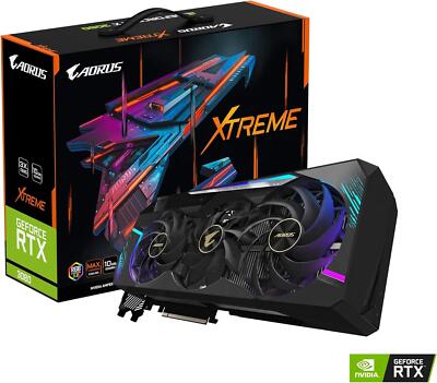 GIGABYTE AORUS Xtreme RTX 3080 10GB Graphics Card GV-N3080AORUS X-10GD Rev 1.0