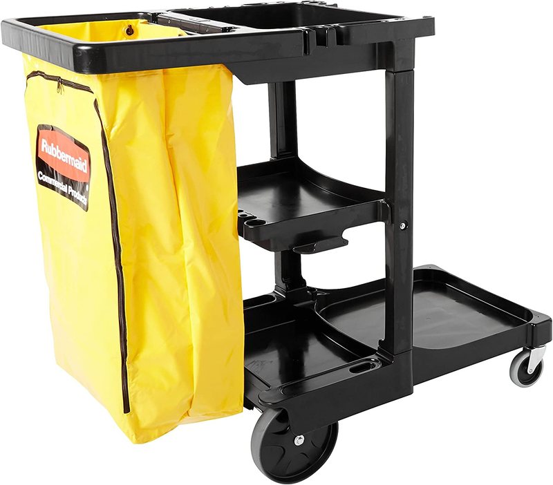Rubbermaid Commercial Traditional Janitorial 3-Shelf Cleanin