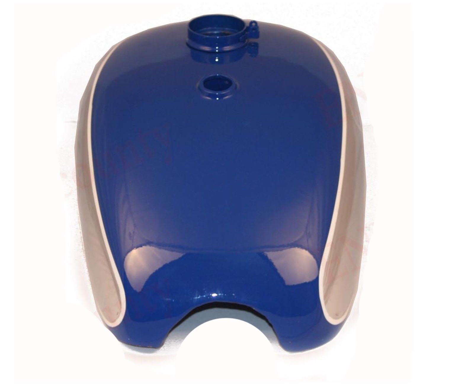 BSA Goldstar Catalina Trials 2 Gallon Blue & Chrome Petrol Tank With Cap 