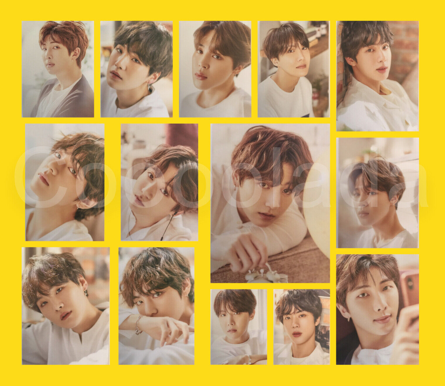 BTS 24/7 Serendipy O'Neul Exhibition OFFICIAL Postcard BTS 24/7 Serendipy O'Neul Exhibition OFFICIAL Postcard