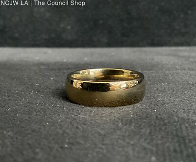 Men's 7mm Tungsten Carbide Ring Size 9