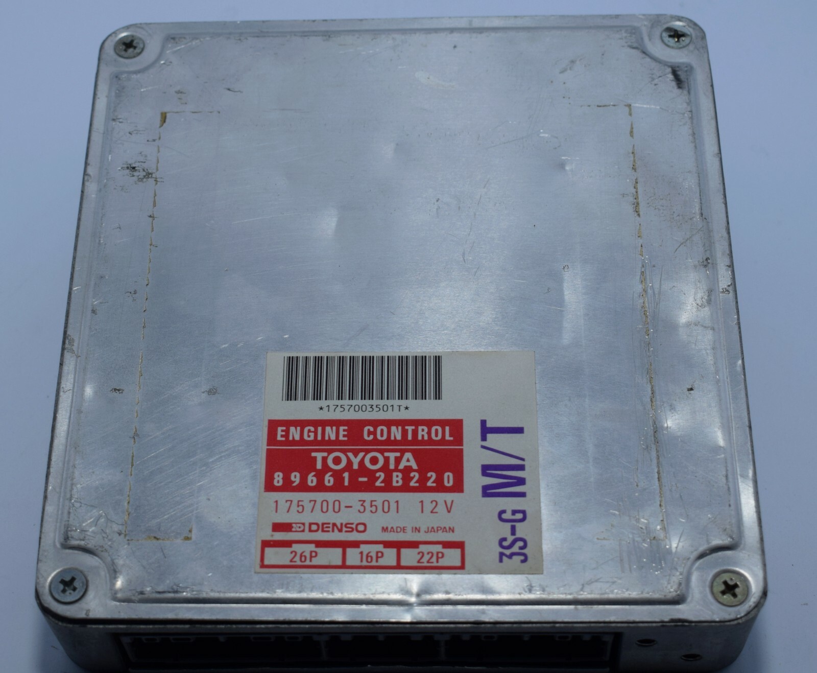 セリカ ST-202 VVT-i 3S-G M/T ECU 部品取りなどに JDM TOYOTA CELICA ST202 2.0L 3S RED TOP BEAMS VVTI ENGINE