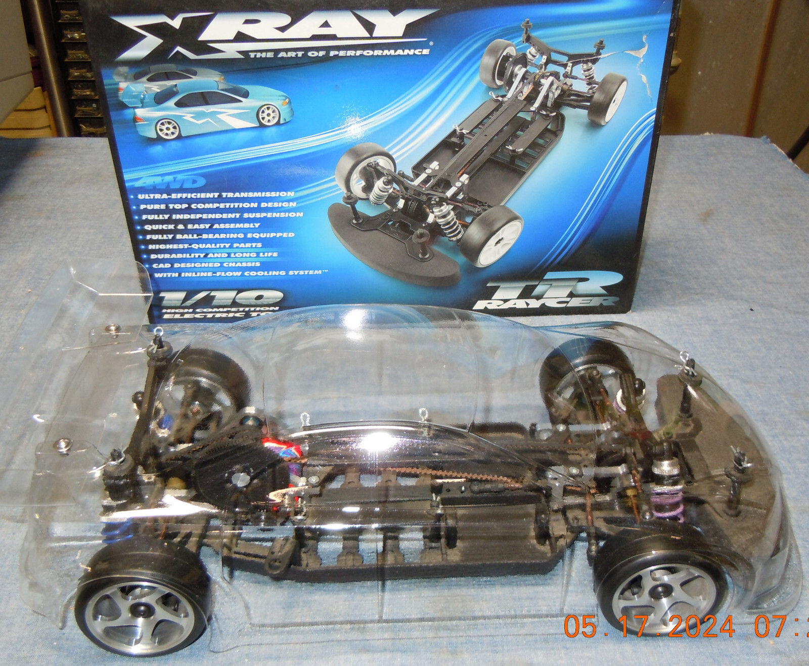 VINTAGE XRAY TR1 1/10 SCALE RC TOURING CAR NEW W.BOX | eBay