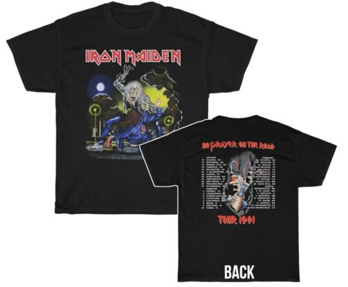 Iron Maiden 1991 No Prayer On The Road Tour Shirt