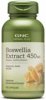 GNC Herbal Plus Boswellia Extract 450mg 100 Capsules