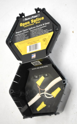 Rack-A-Tiers Open Splice Junction Box Repair Open Splices Quick & Easy JB400