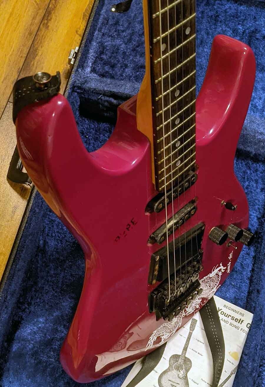 1980's Neptune NJ USA Kramer Striker Electric Guitar