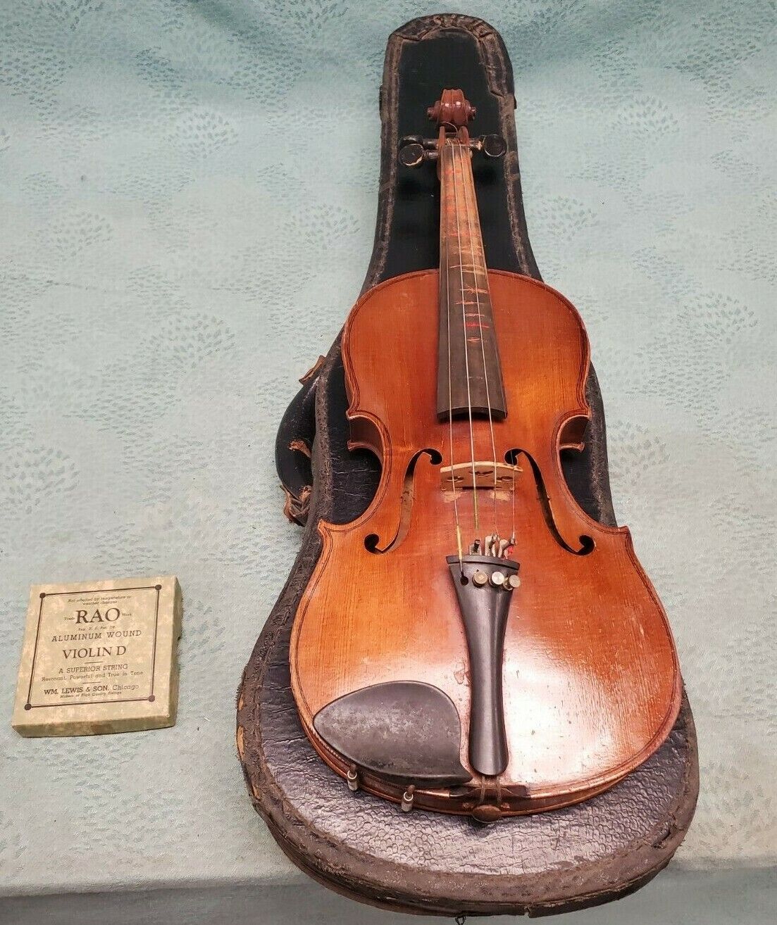 Vintage Violin 3/4 Unknown Make With Case and RAO Strings | eBay Vintage Violin 3/4 Unknown Make With Case and RAO Strings | eBay