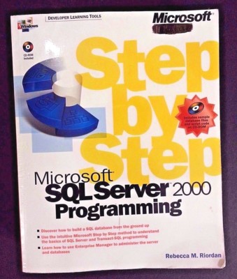 Step by Step Developer: Microsoft  SQL Server 2000 Programming w/ CD