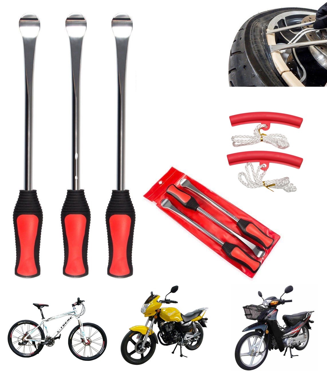 bike tire changing kit