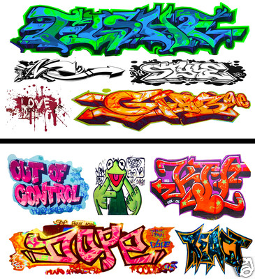 HO Scale Graffiti 2-Pack #23 - Weather Your Box Cars, Hoppers, & Gondolas!