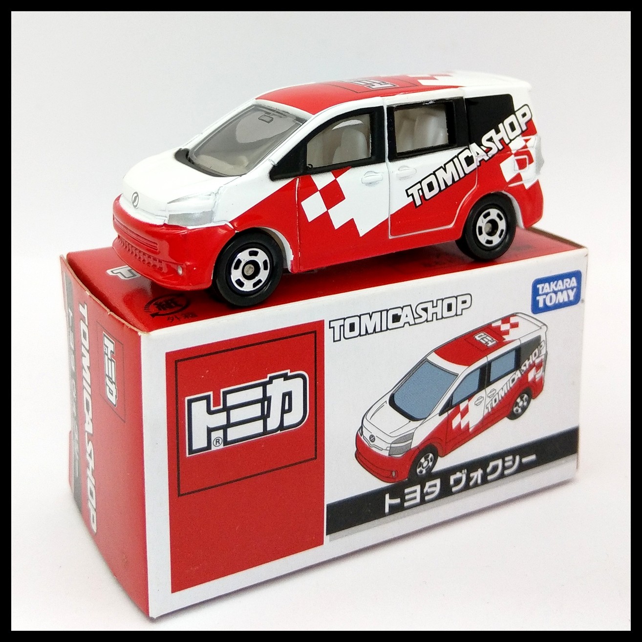 TOMICA SHOP TOYOTA VOXY 1/67 TOMY NEW DIECAST CAR 107 | eBay