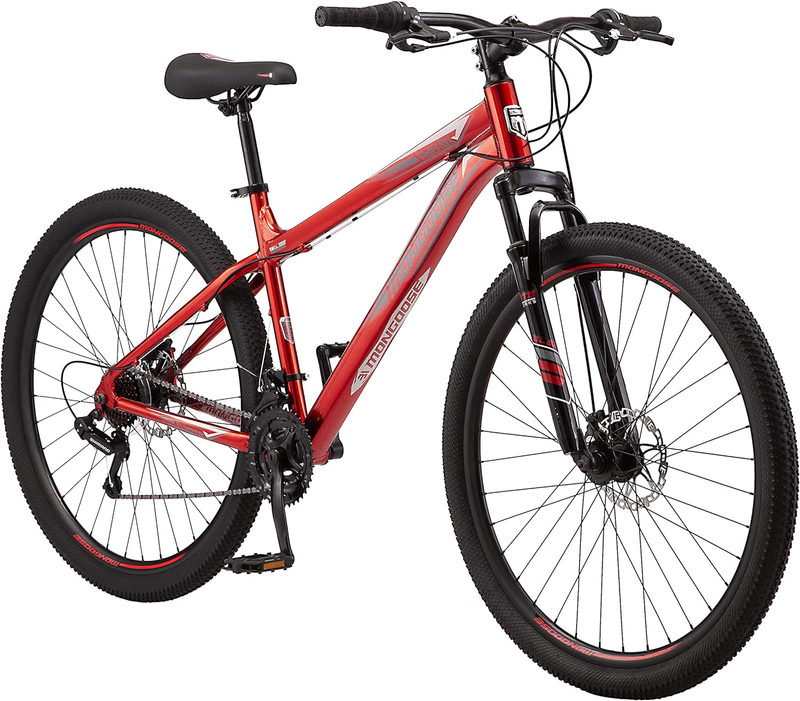 Flatrock Hardtail Mountain Bike for Youth Men Women, 21-Speed Twist Shifters, 24