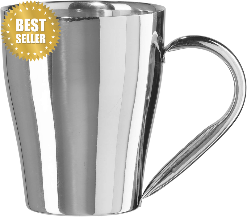 Insulated Coffee Mug 12Oz - Dual Wall Stainless Steel Technology Coffee or Tea M