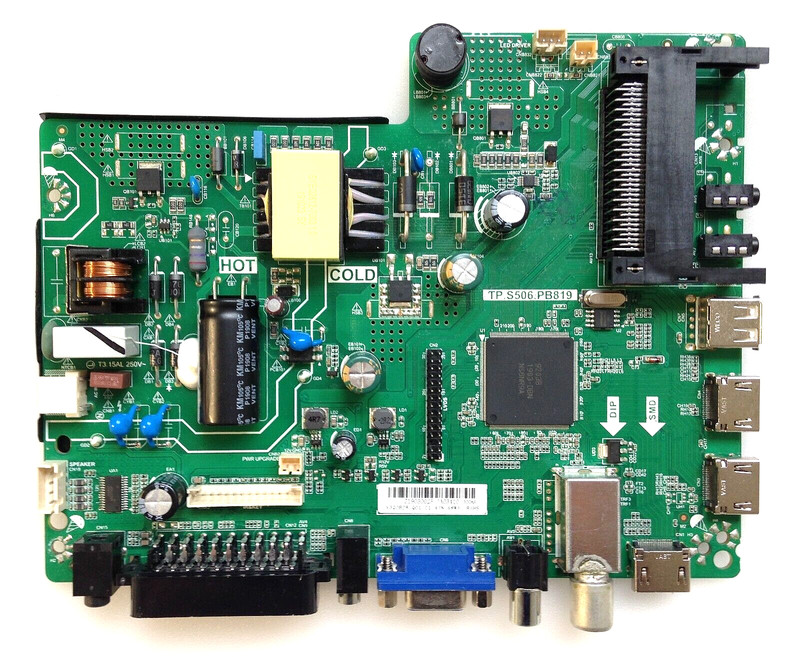 Platine Main Board Tp.S506.Pb819 / V320bj8-Q01 Pour Tv Selecline 130108/32s18